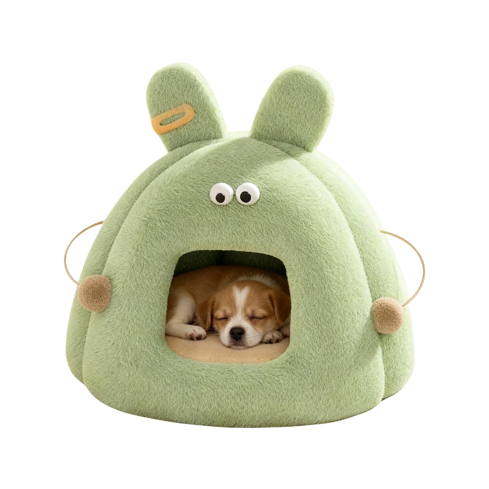 Maison pour chat d'extérieur et intérieur avec coussin amovible pour hiver