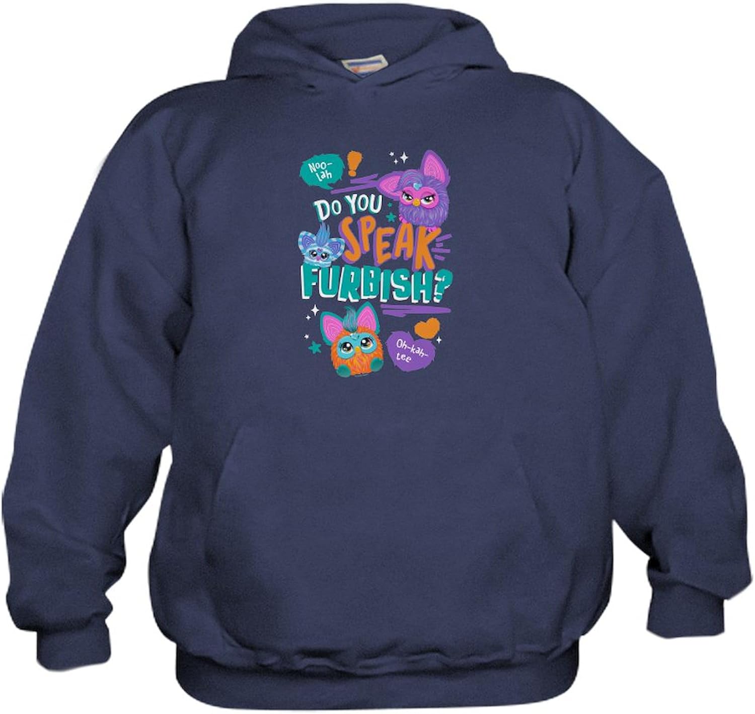CafePress Furby Do You Speak Furbish Kids Hooded Sweatshirt, Classic Hoodie