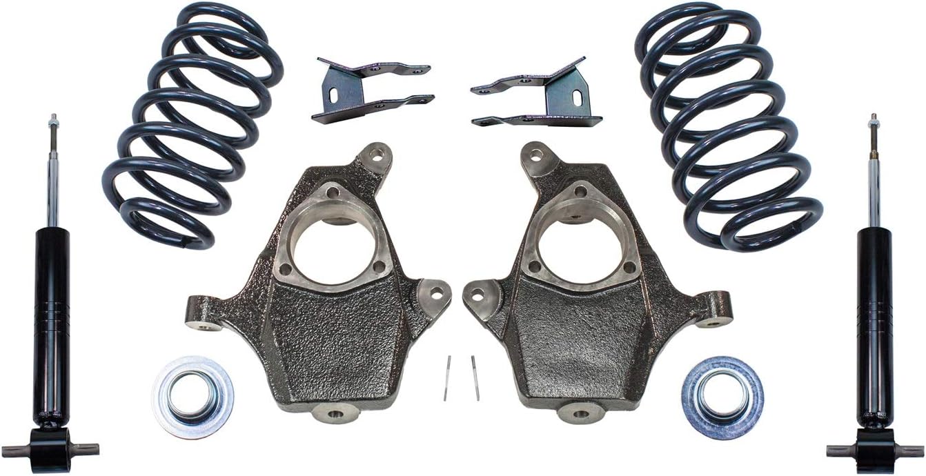 MaxTrac KS331234S Lowering Kit 3 in. Front Drop 4 in. Rear