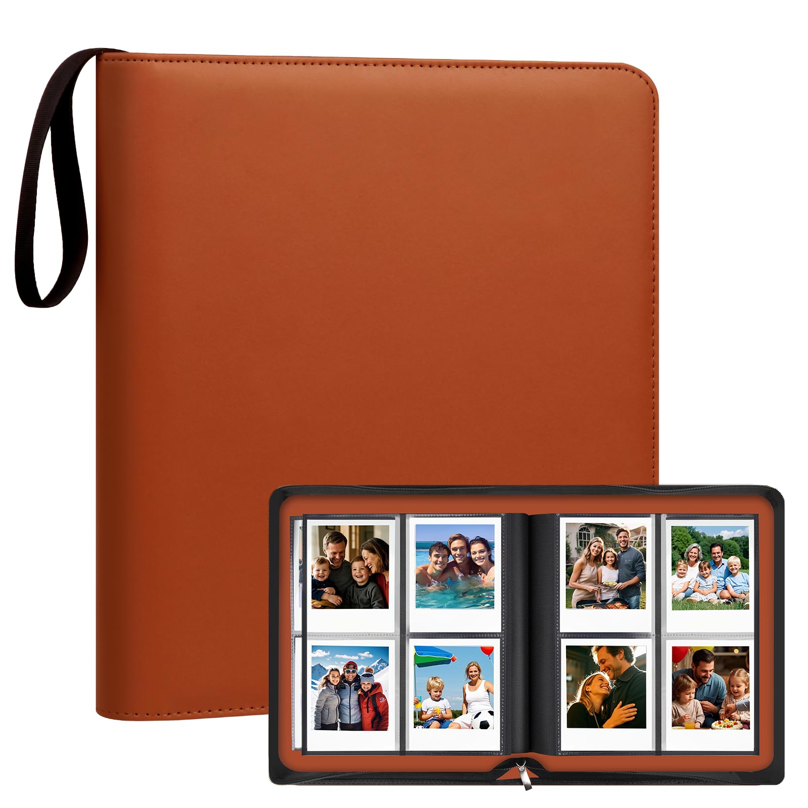 256 Pockets Photo Album for Fujifilm Instax Wide 300 Camera, for Polaroid  600 Photo Album, Albums for Polaroid Now+ Now OneStep2 OneStep+ 600 Instant