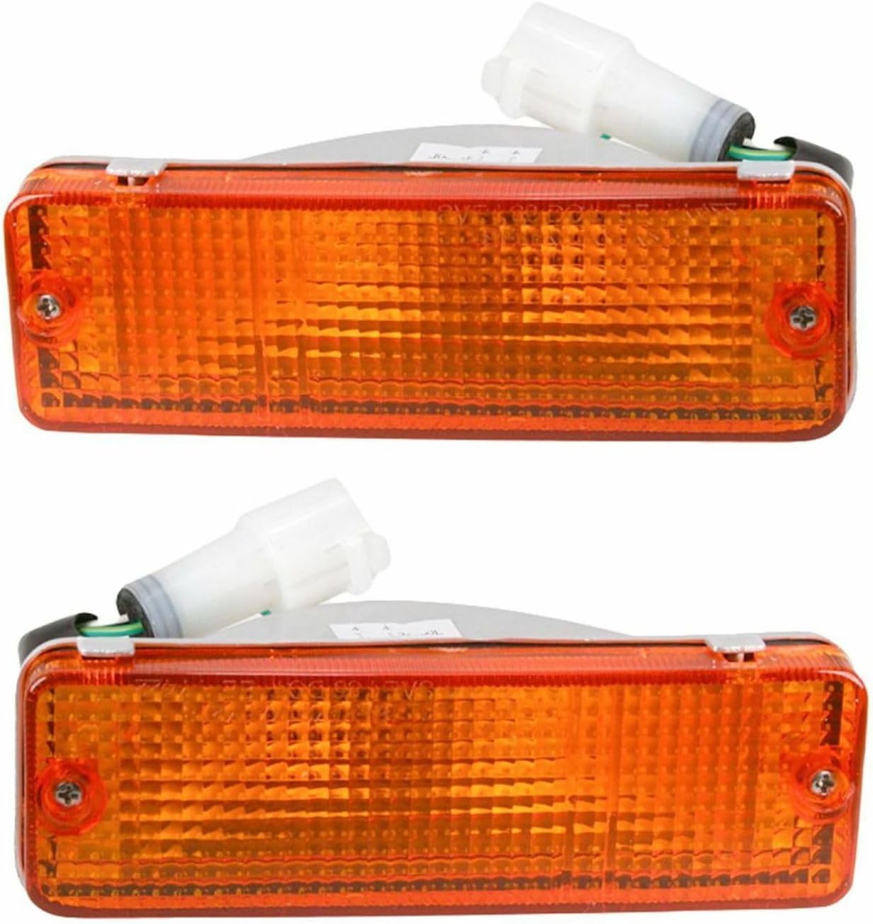 Side Marker Parking Turn Signal Corner Lights Set for Toyota for 4Runner DLX/SR5 84-89 for Pickup Base/DLX/SR5 84-88 & SR5 85-88 & Base /LN55 DLX/RN63 86-87 2 Piece, Revitalize your car