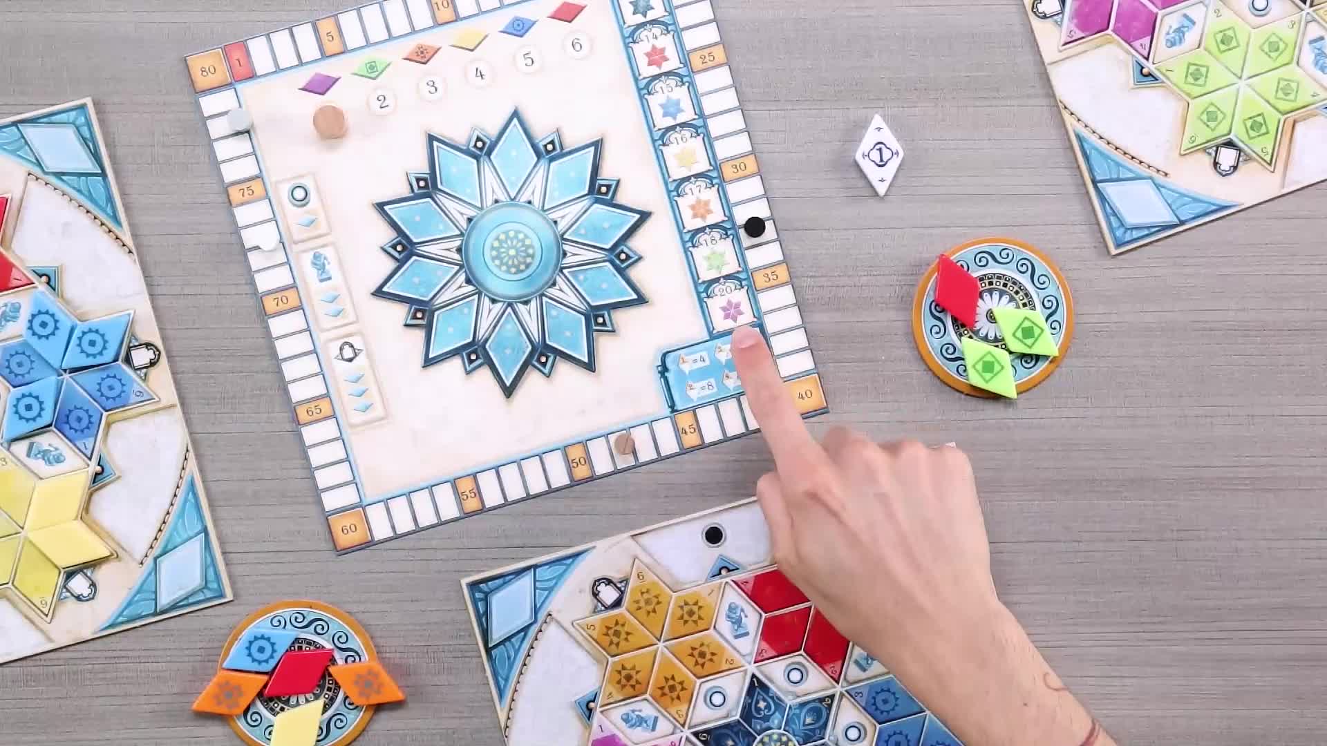 Azul Pabellón De Verano – Juego De Mesa De Colocación De Losetas Para 2-4 Jugadores – Estrategia Familiar En Español – Partidas De 45 Minutos