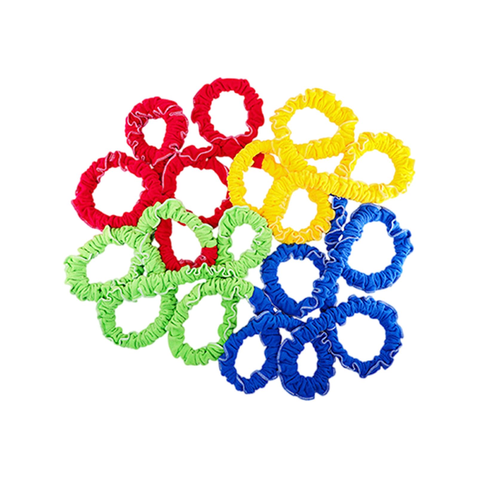 Fasce elastiche per esercizi in pile resistenti agli strappi, portatili, per attività di gruppo, integrazioni, movimento dinamico, grandi elastiche
