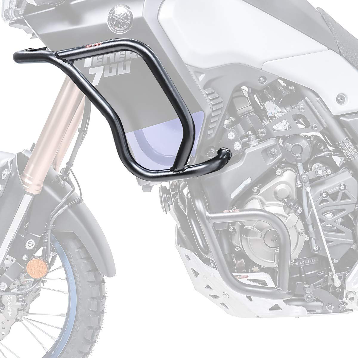 Defensas Protectores Arriba Compatible para Yamaha Tenere 700 19-24 crashbar