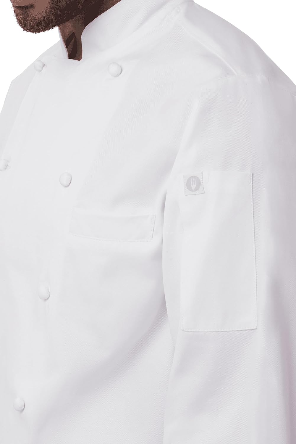 Chef Works Men's Henri Executive Chef Coat