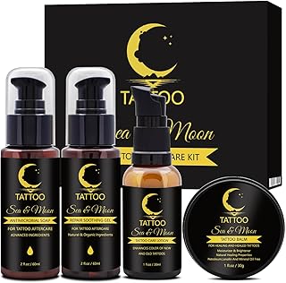 Tattoo Cream Aftercare Kit | Tattoo Antimicrobial Soap | Tat