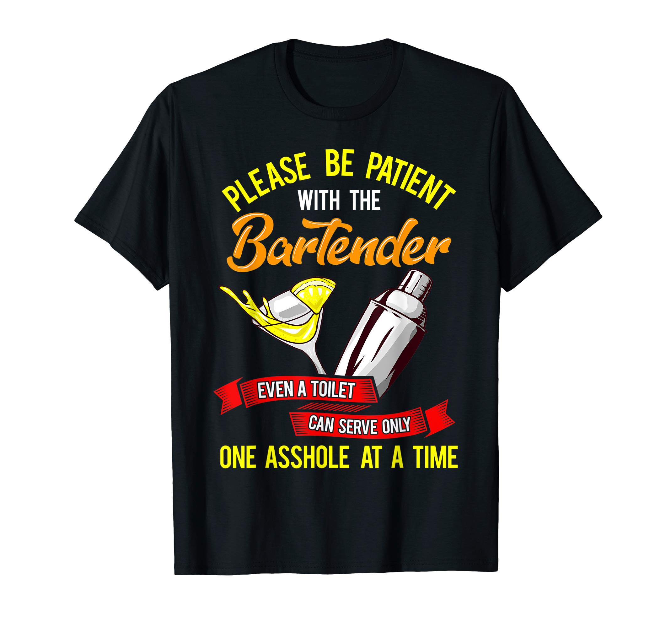 Funny Bartender Apparel CoBartender Bar Owner Funny Bartending Gift T-ShirtOEKO-TEX STANDARD 100