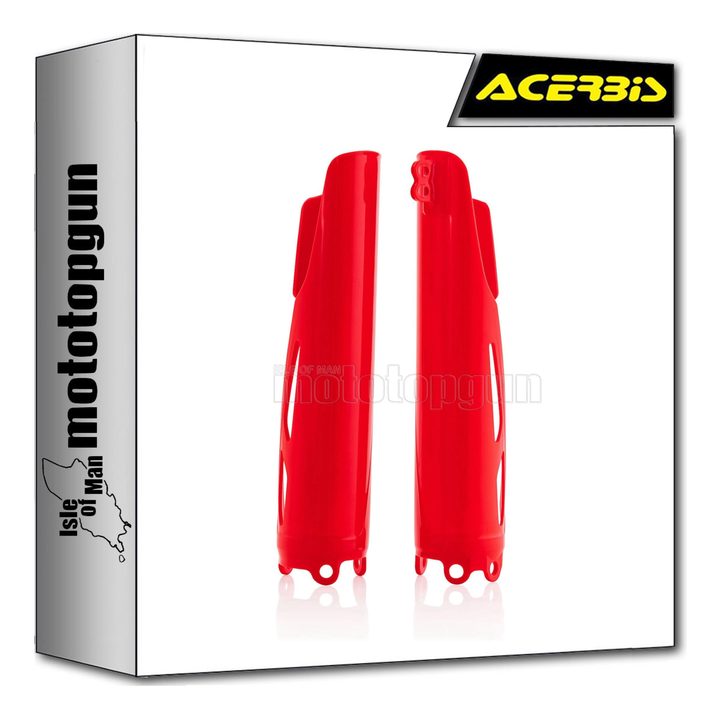 Couvercle fourche Acerbis bordeaux compatible Honda CRF 450 X 2019 2020