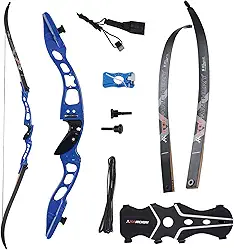 TOPARCHERY Arcos recurvos para adultos, arcos de tiro com arco - Arco de remoção de competição projetado para arqueiros profissionais