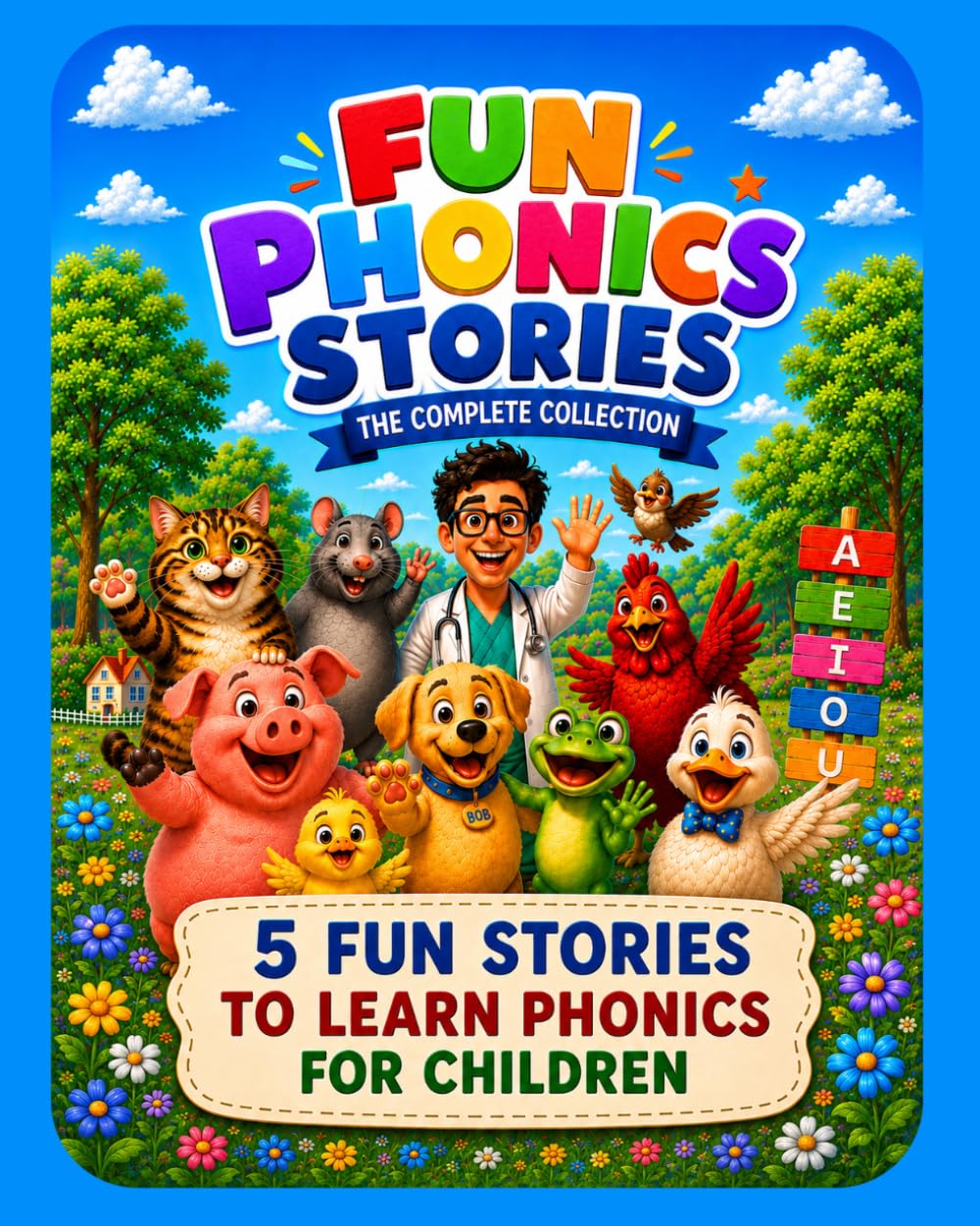 Fun Phonics Children’s Stories: Full Collection