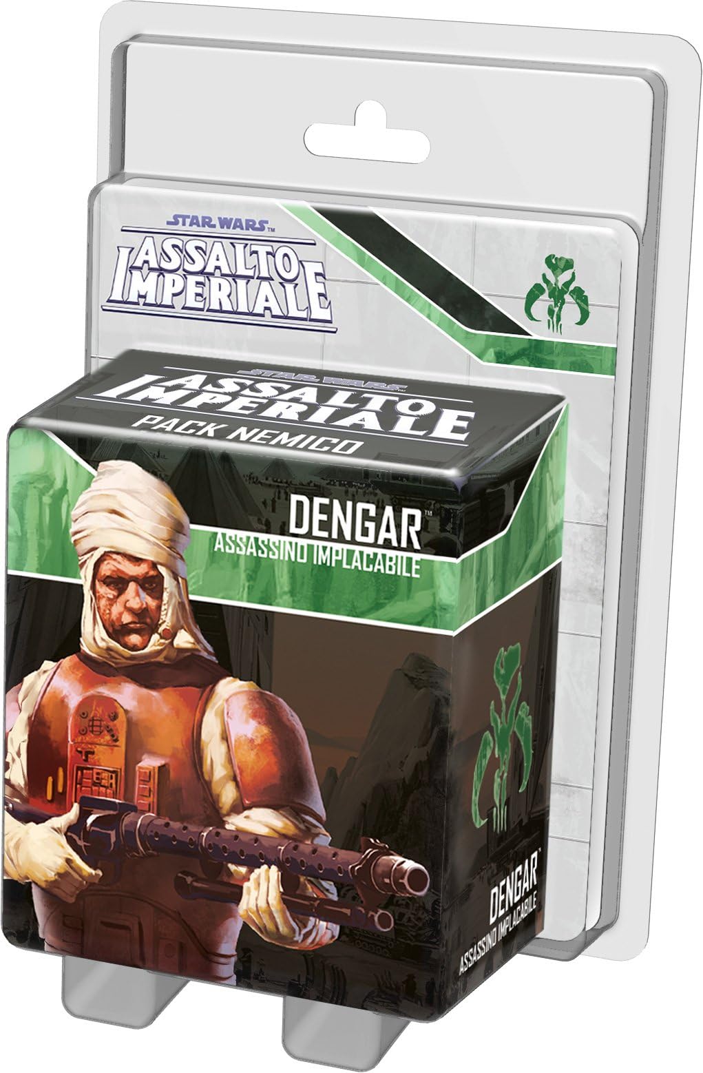 Asmodee - Star Wars: Imperial Assault Expansion Dengar Board Game with Gorgeous Miniatures, 9019