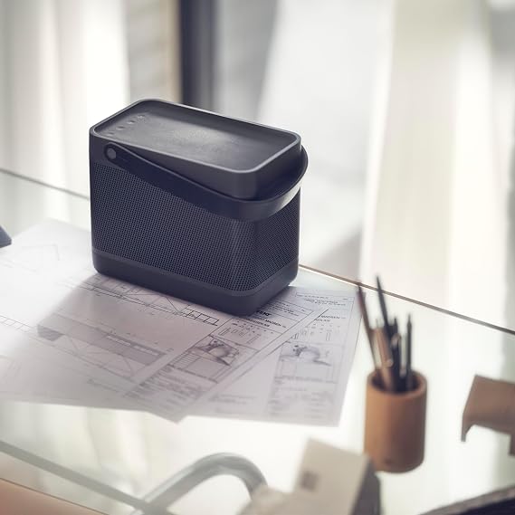 BANG & OLUFSEN Beolit 20 - Portable Bluetooth Speaker - Wireless Charging Pad, 3.5mm jack output - Black