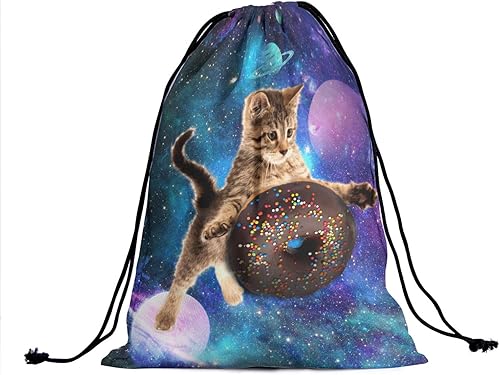 Miniatura 2 de Bolsas de agarre de gimnasia para gimnastas - Bolsa de cuerda para atletas con cordón