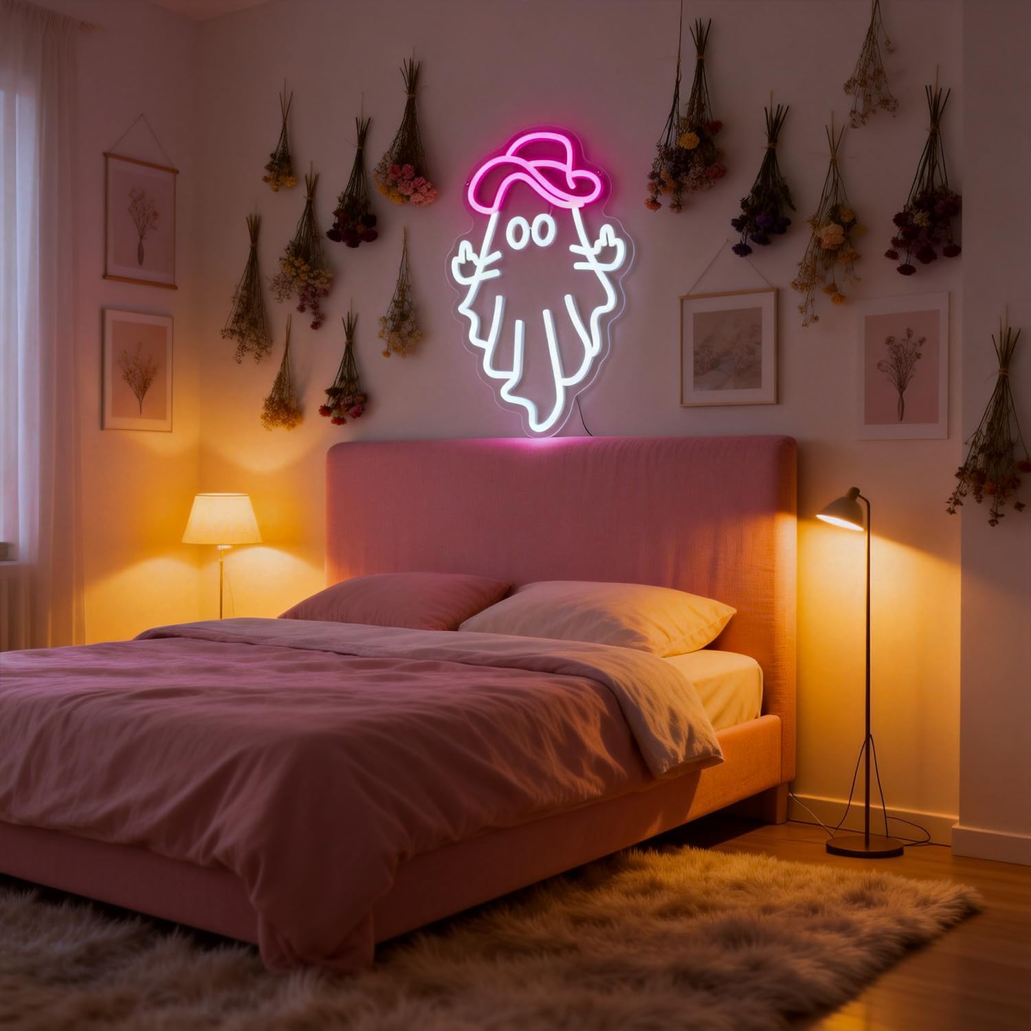 Cowboy Ghost Neon Sign Led Neon Lights Signs for Wall Decor USB Powered Led for Room Decoration Home Bar Game Room Party Decor - Image 5