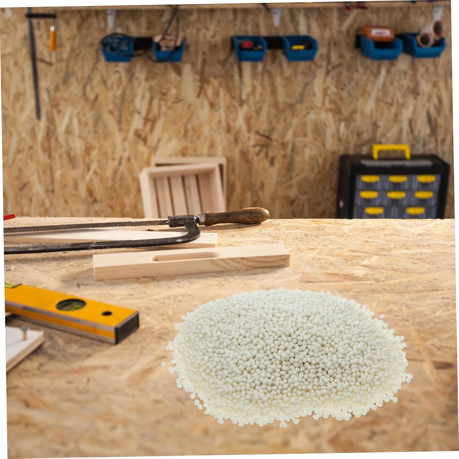 Cabilock 1000g Hot Melt Glue Pellets for Edge Banding Safe Adhesive for Furniture and Crafts Strong Bonding for Woodworking Projects for Edge Banding Machines