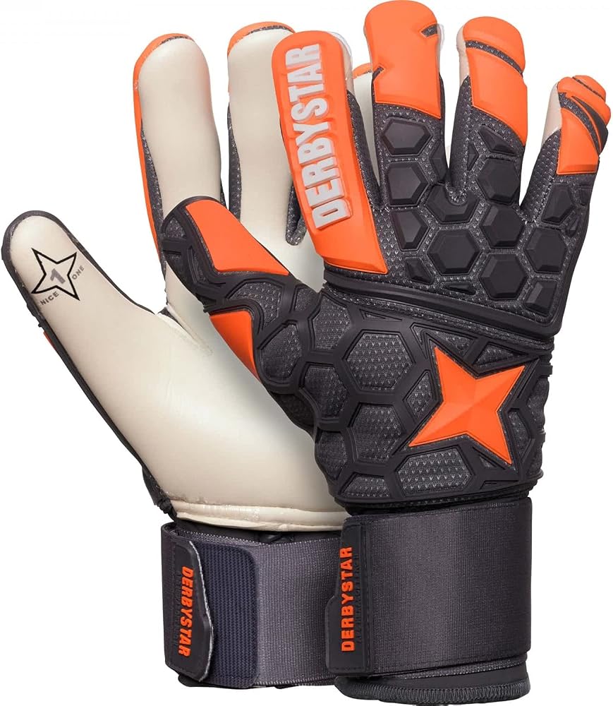 derbystar handschuhe APS Hexasoft Pro II Unisex, orange grau, 8 Sport & Freizeit free shipping Brawl Stars Mythic Gear Größe:LINKS - Groß