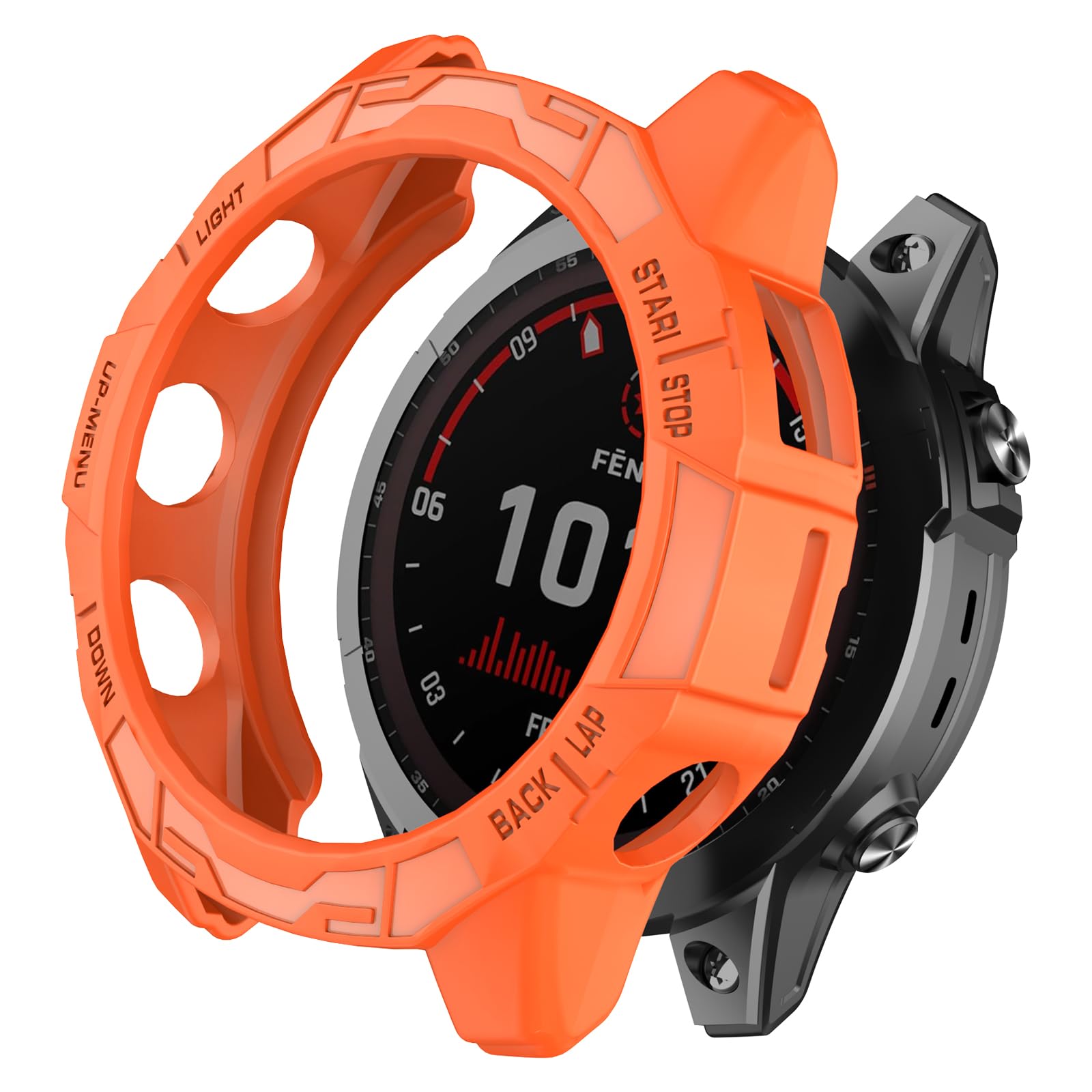 ISABAKECase Cover Compatible with Garmin Fenix 7X/Fenix 7X Pro/EPIX Pro 51mm, Soft Anti Drop Replacement Protective Cases Smart Watch Accessories