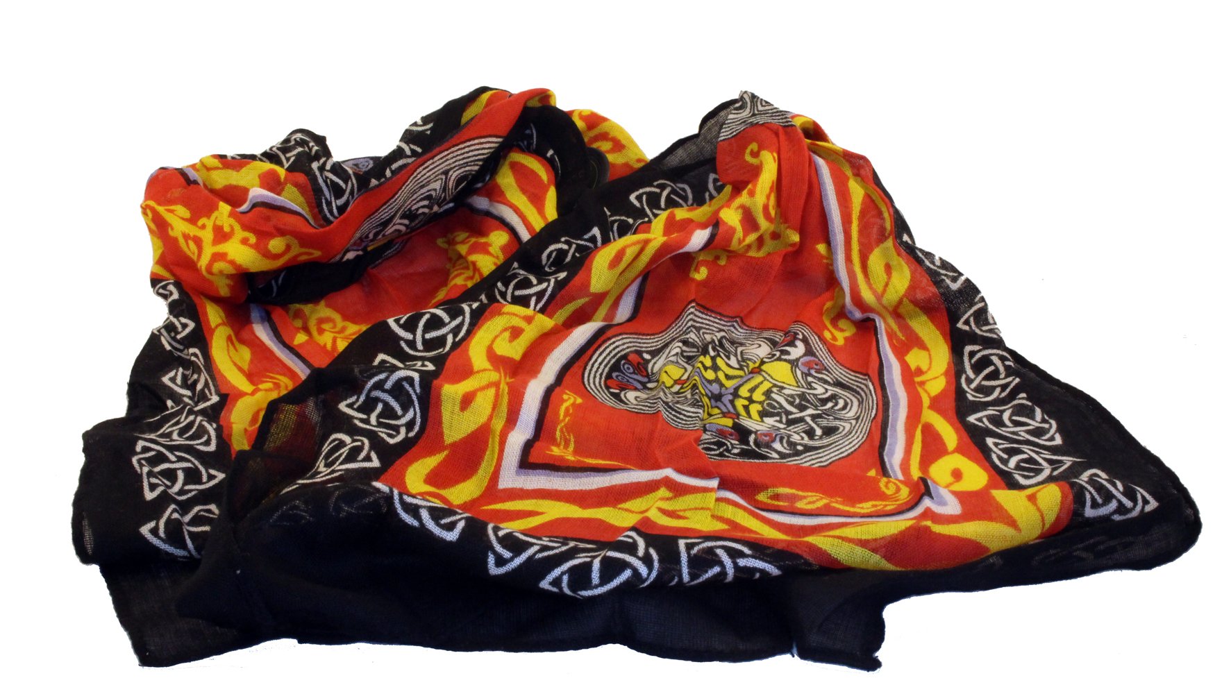 Liffey Artefacts Irish Celtic Design Lady's Scarf 100% Viscose