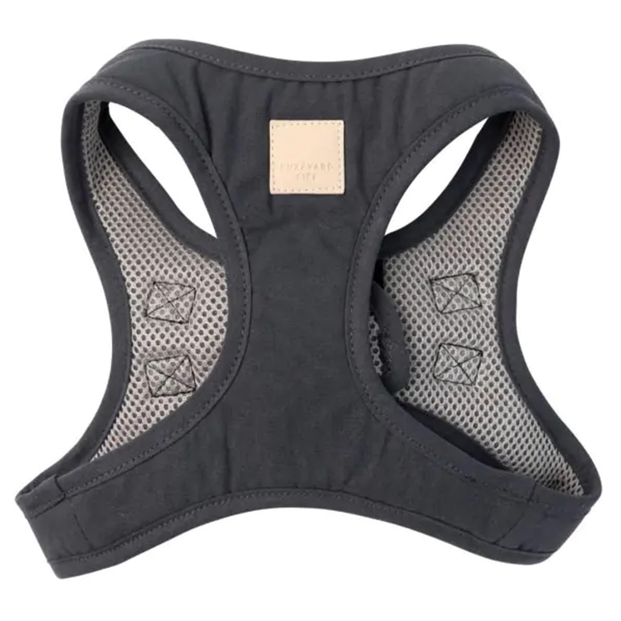 Fuzzyard Life Step in Pettorina per cani, regolabile, anti-tiro, per cani di razza di taglia XL, non soffoca, vestibilità comoda per corsa, passeggiate e allenamento quotidiani, grigio ardesia, XL