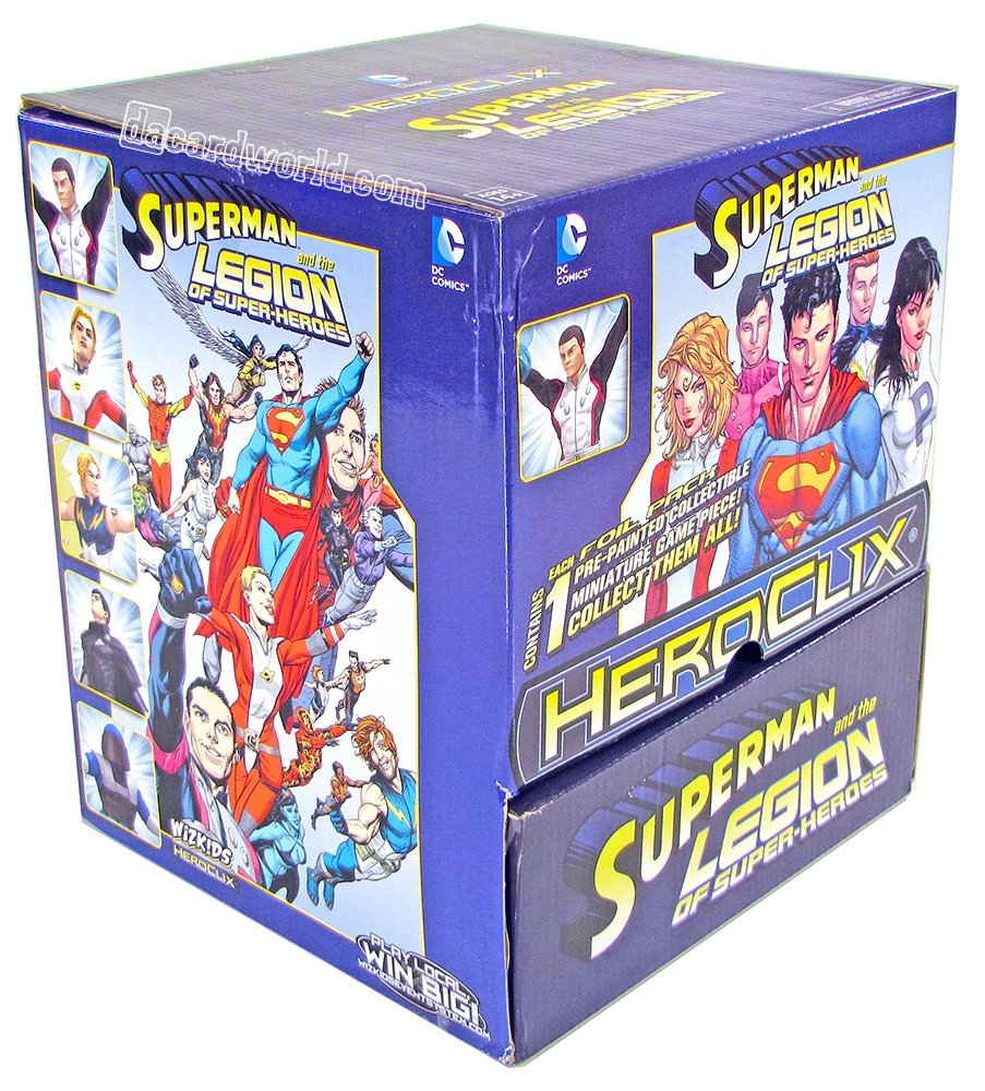 Amazon.com: WizKids DC HeroClix: Superman and The Legion of Super