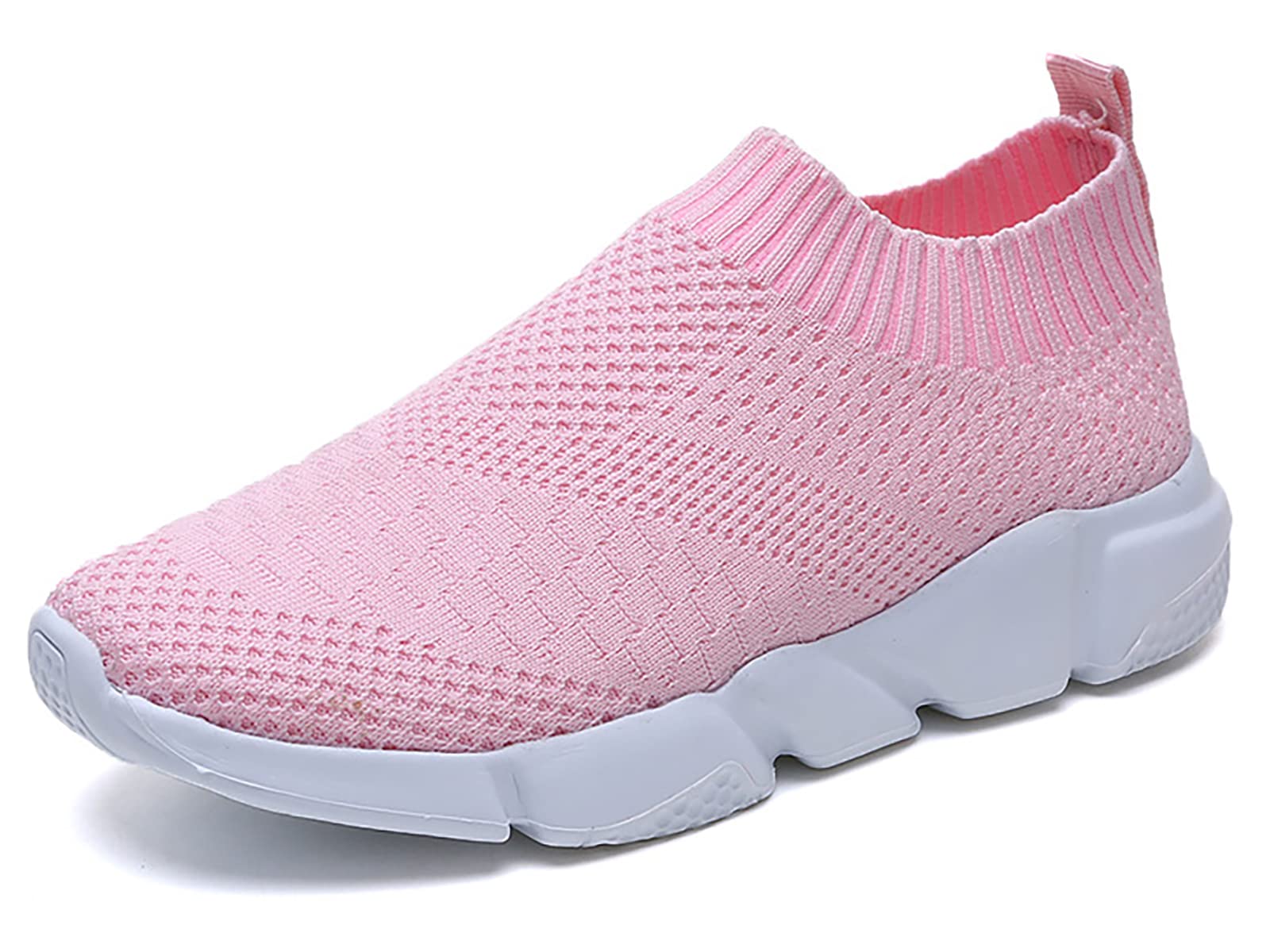 Kinengxi Zapatillas Slip-On Mujer Zapatos para Correr Gimnasio Deporte Comodos y Ligeras para Caminar Trabajar
