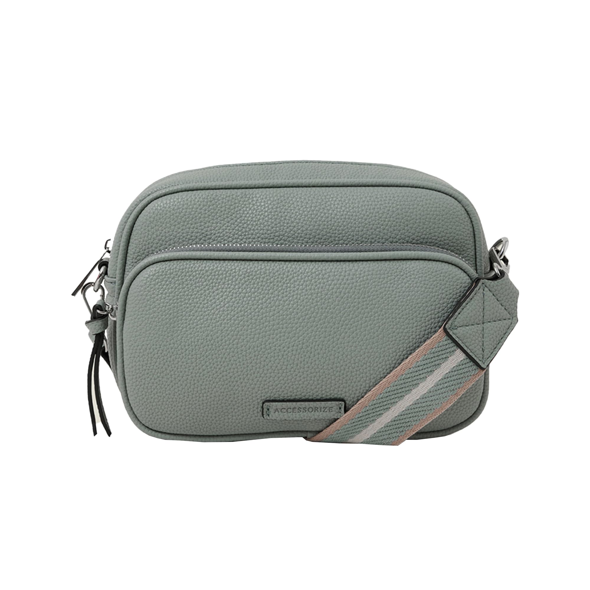 London Women's Dina Double Zip Camera Bag | sling bag for woman latest | crossbody bag for women stylish |Shoulder Bag for Women | Gift For Women-image-28