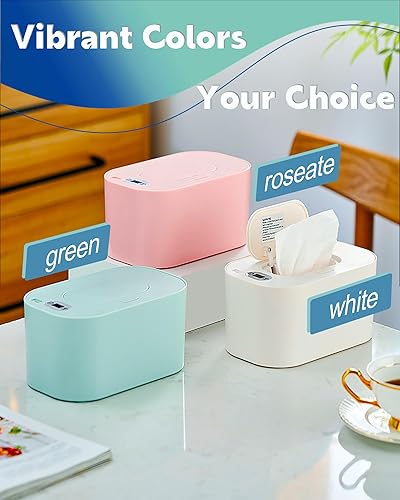 Miniatura 2 de Calentador de toallitas húmedas para bebés, portátil alimentado por USB, con control de temperatura, calentador de toallas de papel para el hogar,