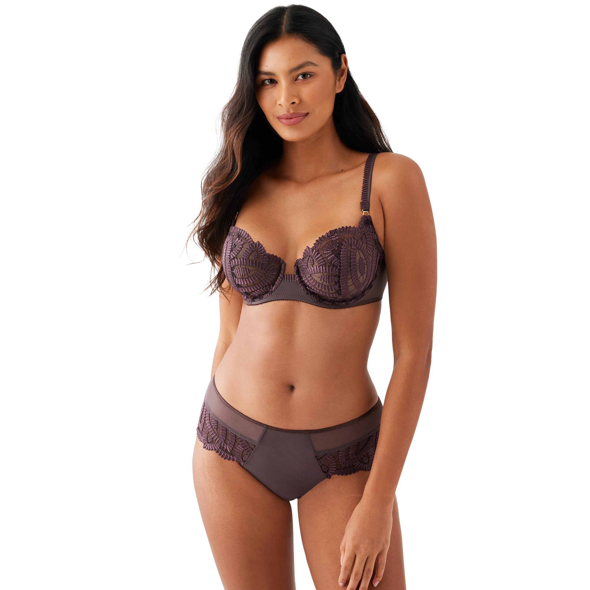 Wacoal Reggiseno a Balconcino, Opaco, da Donna