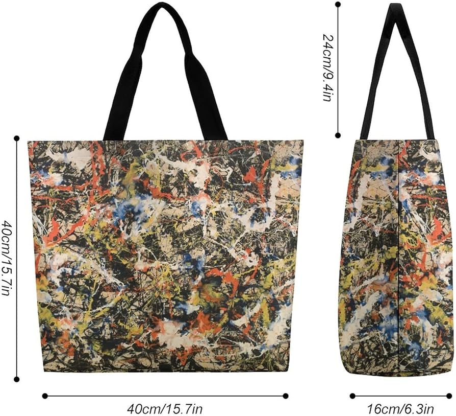 Amazon.co.jp: エコバッグ ジャクソン・ポロック Jackson Pollock