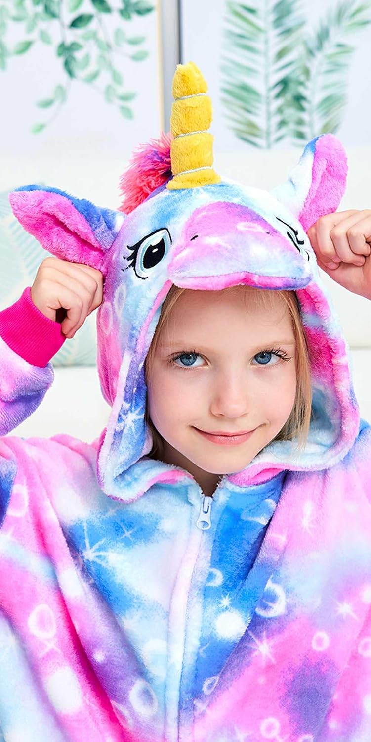 Unisex Children Unicorn Pyjamas Halloween Kids Onesie Costume