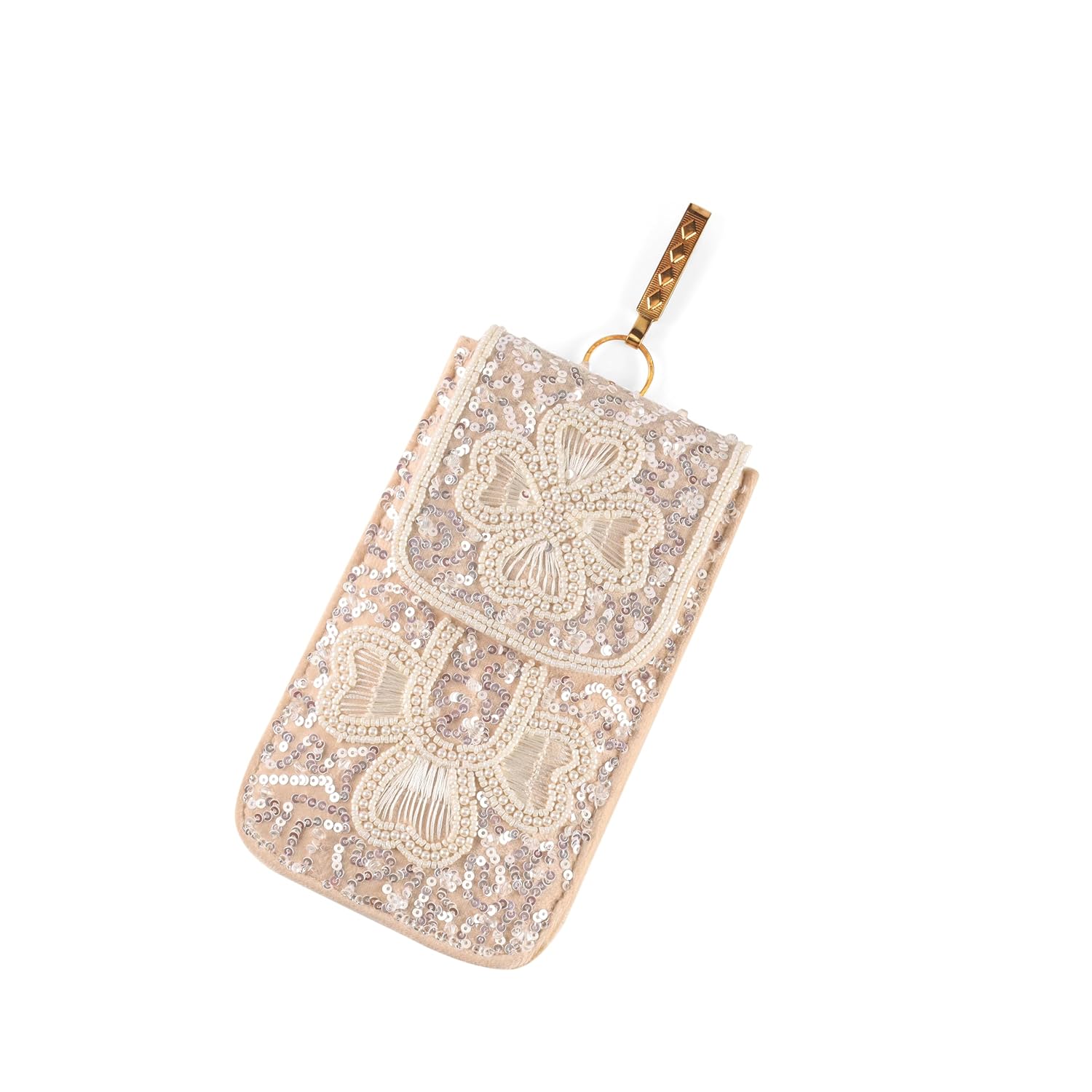 J I ACCESSORIES Velvet Saree Clutch Mobile Pouch Waist Clip Ladies Purse Gift For Women - Review, Price and Buying Guide