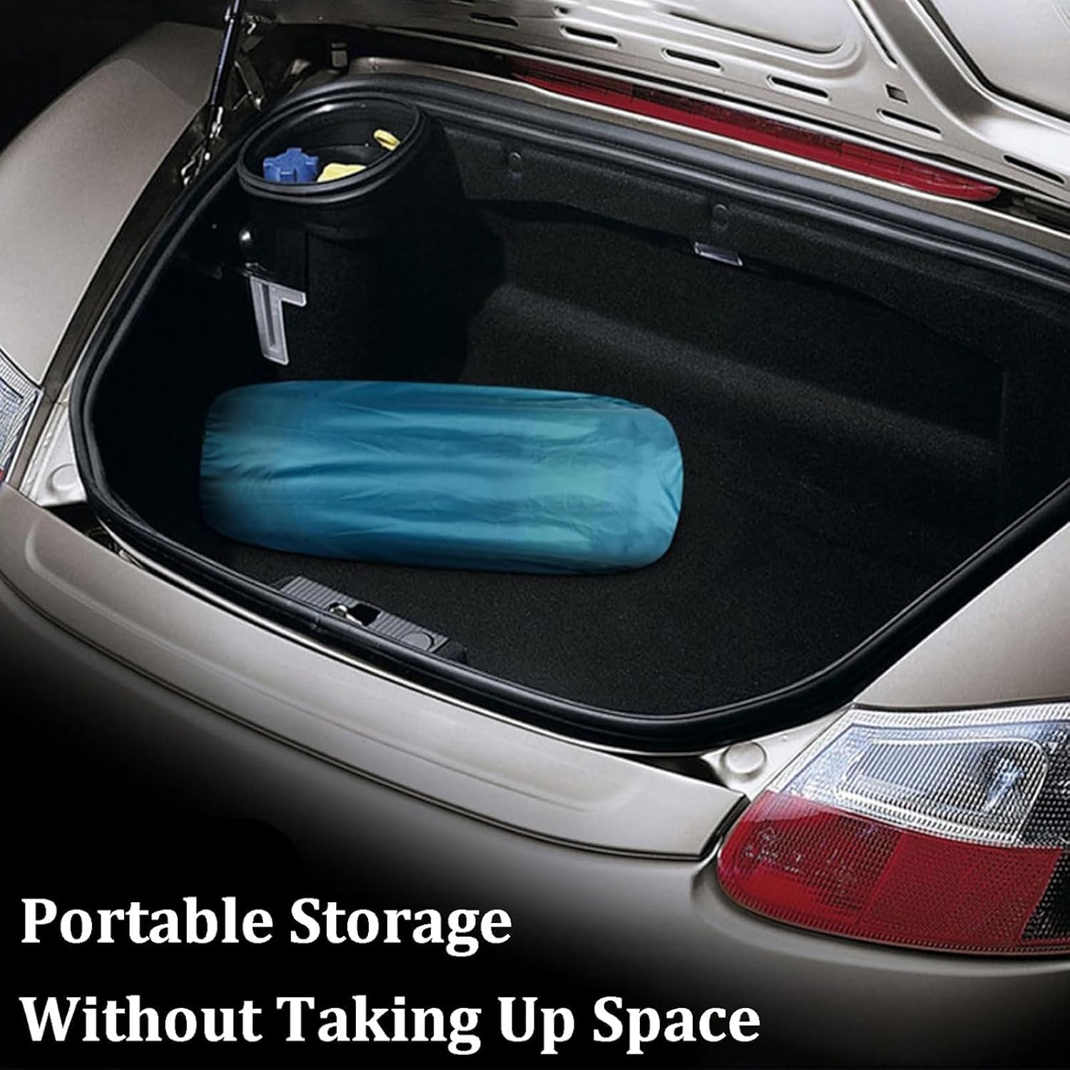 Portable Inflatable Car Mattress for VW Golf/Polo 5 6 7 8 GTE GTI GTD Clubsport Inflatable Camping Air Mattress with 2 Pillows Folding Air Bed Cushion D(D)