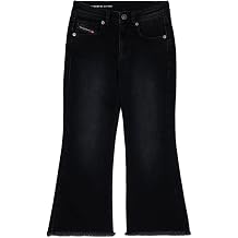 Diesel Girls' Black Shaded Bootcut Jeans - D-prilla
