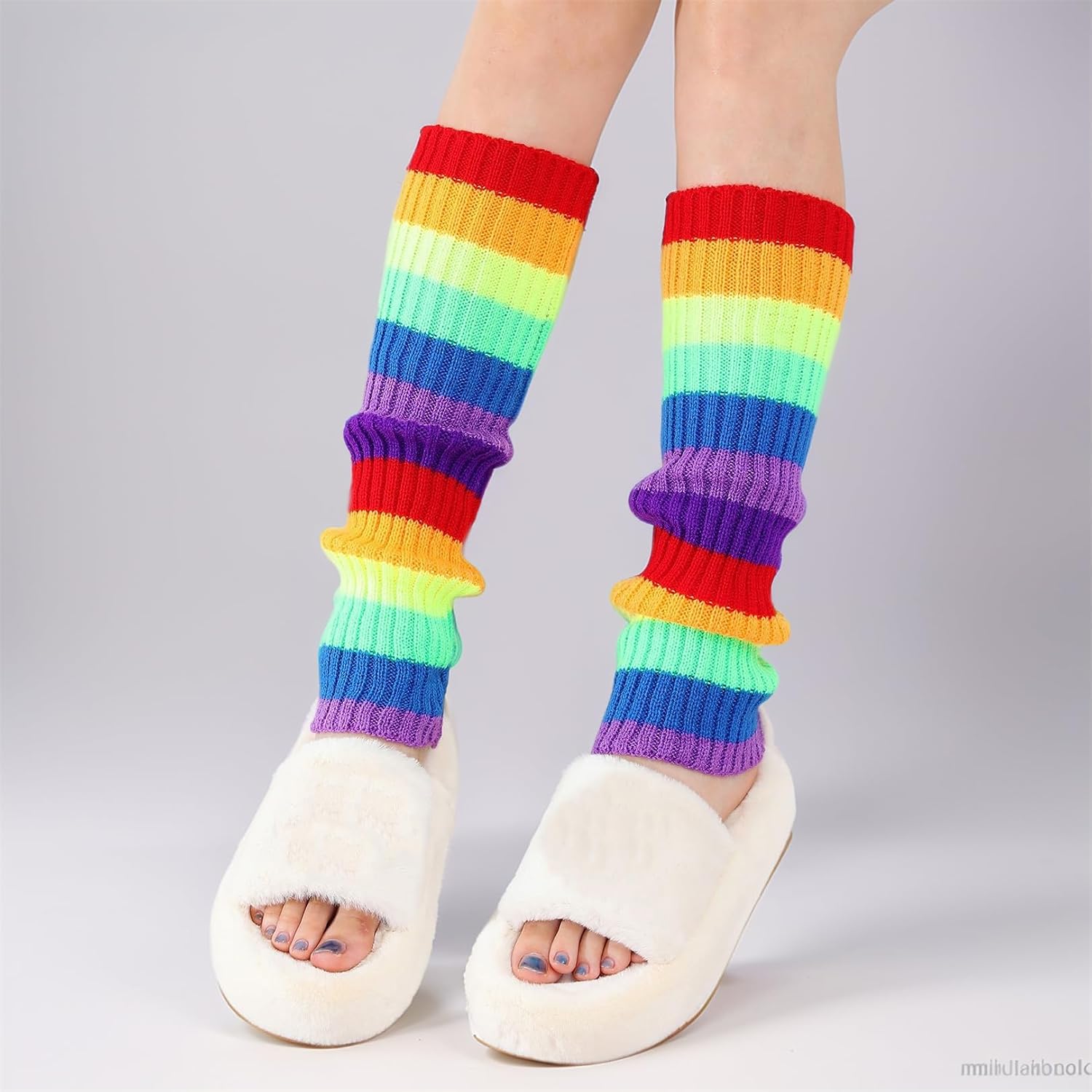 Goth Leg Warmers Women Japanese Gothic Y2k Harajuku Grunge Emo Punk 80s