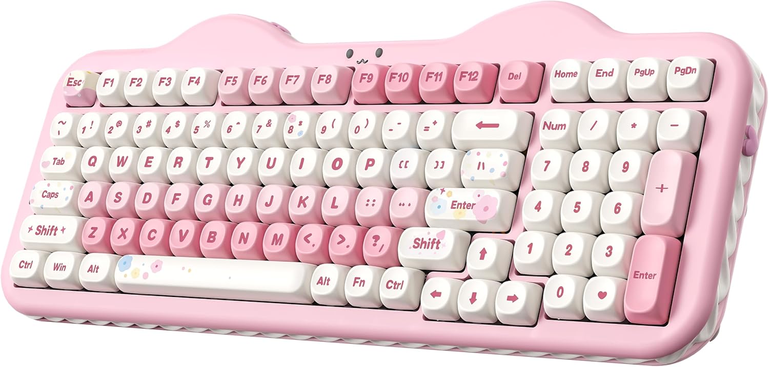 Teclado Mecánico Inalámbrico YUNZII C98 RGB 99 Teclas
