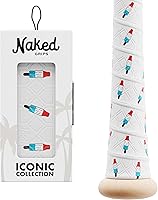 Naked Grips Iconic Collection 1mm Baseball & Softball Bat Grips - Durable Premium Polymer Tape, Easy Install