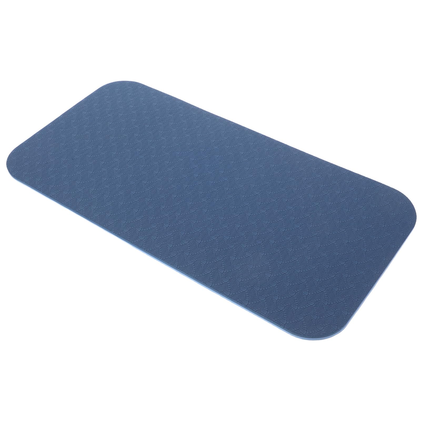 Yoga Mat and Knee Pad Tpe Non-Slip Extra Thick Wide Exercise Mat for Home Gym Fitness Men Women