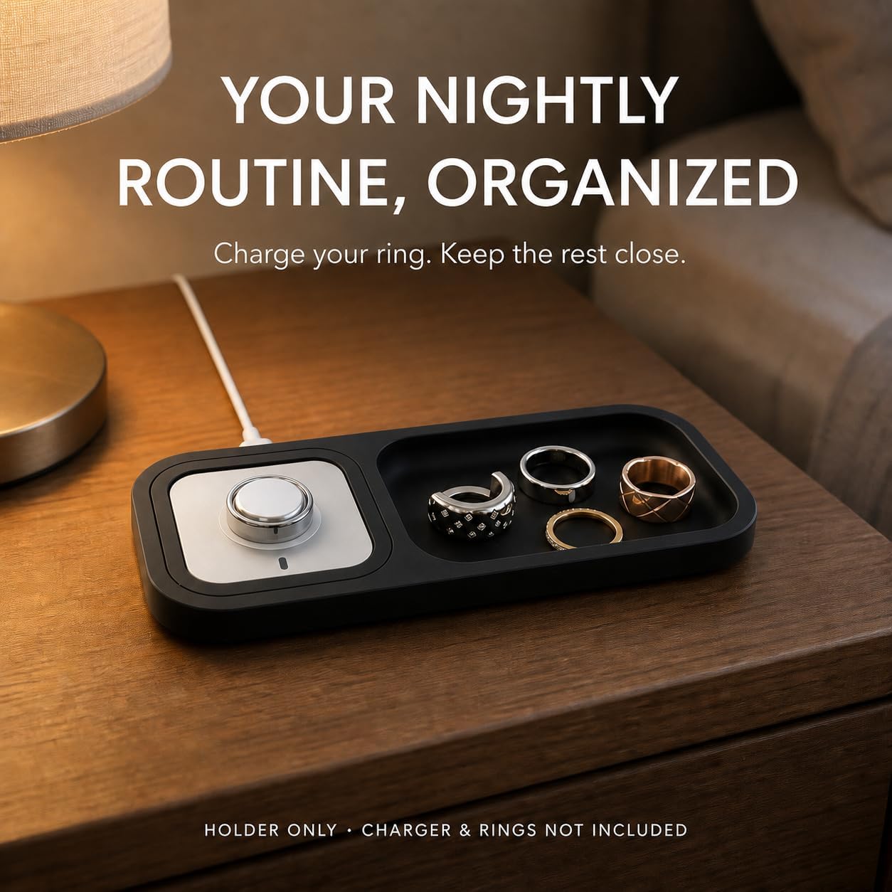 Ring Accessories Compatible with Oura Ring Gen 5/4 Charger Holder