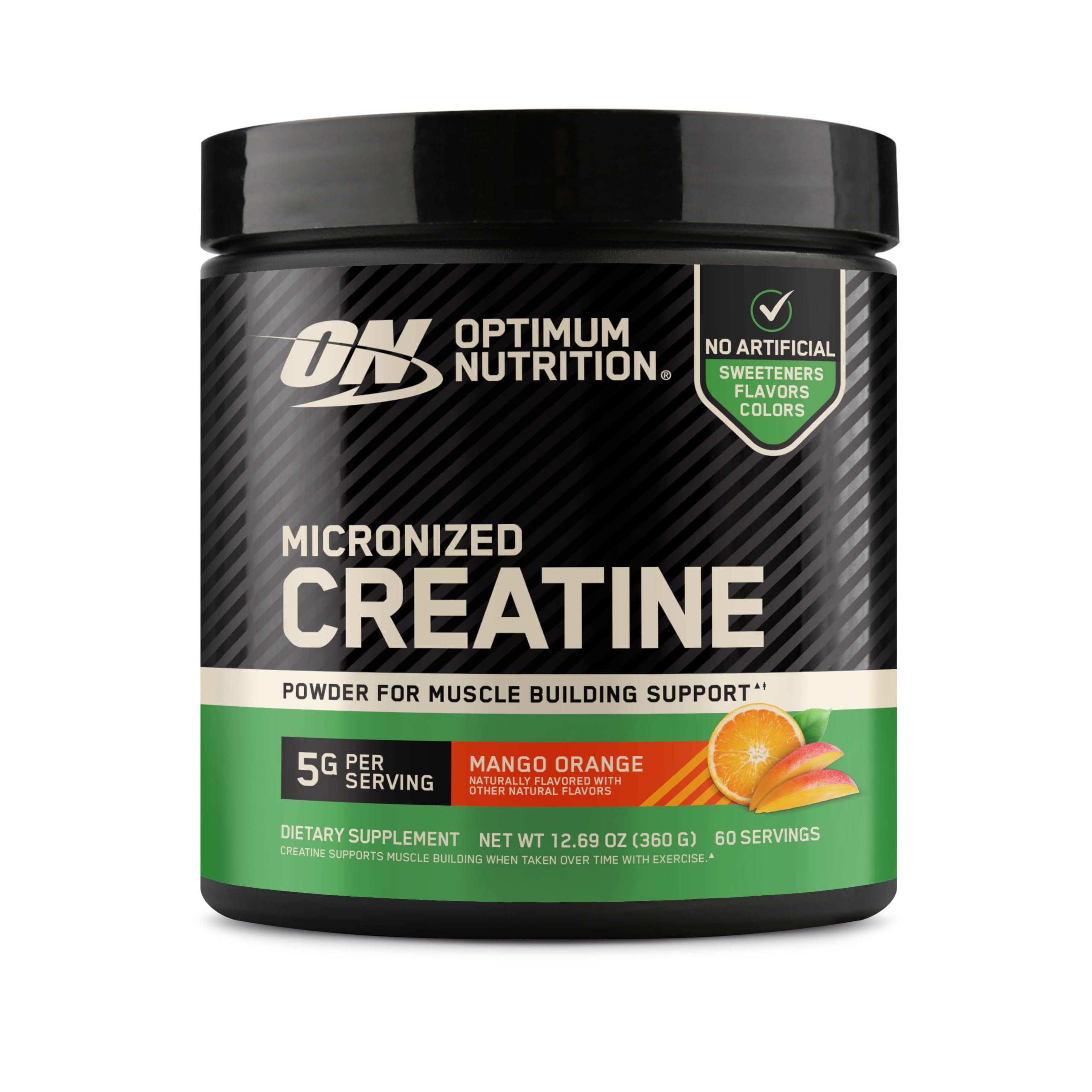 Optimum Nutrition Creatine Monohydrate Powder, Mango Orange, 60 Servings — Amazon image 18