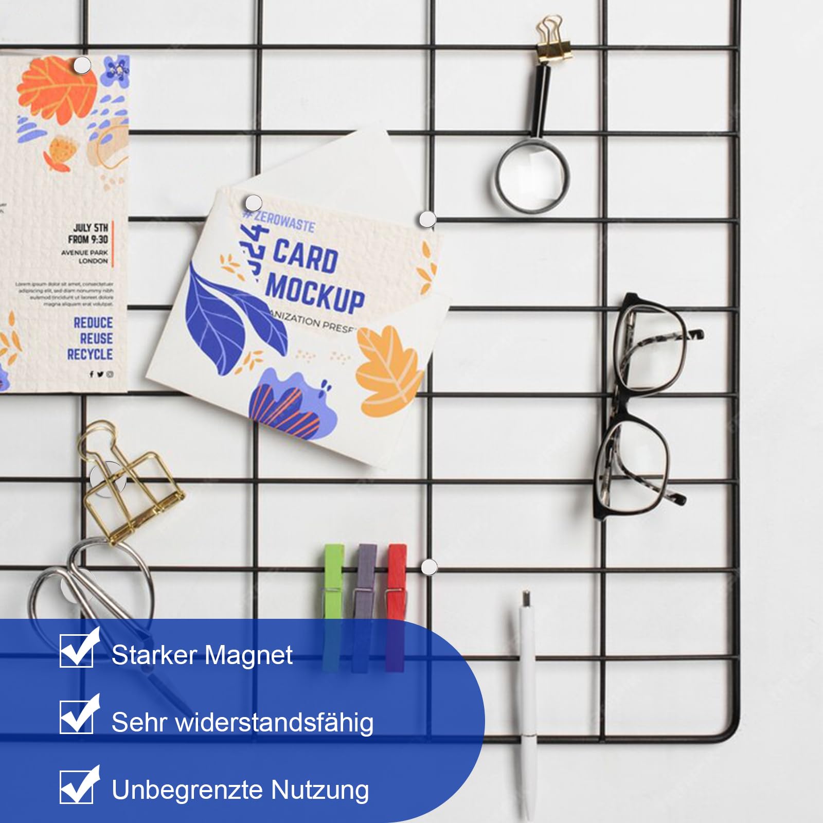 400 Mini Magneti Al Neodimio 3x1 Mm - Extra Forti Per Lavagne E Frigoriferi - Foto 5