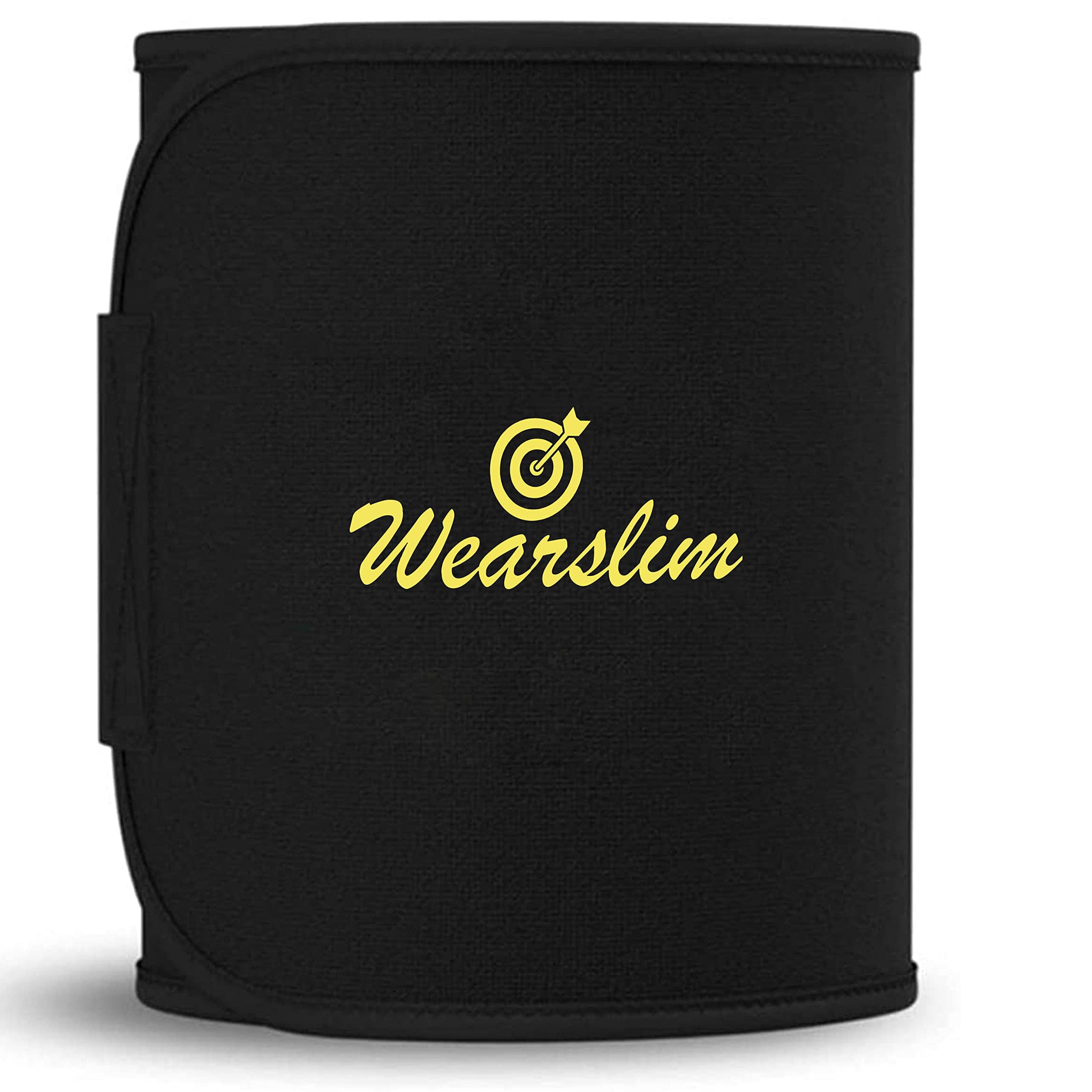 Wearslim® Professional Sweat Waist Belt, Belly Tummy Yoga Wrap Exercise Body Slim Belt and Slimming Belt Size-120cm, Color-Black [New Version] (B08529YDB5) Amazon Price History, Amazon Price Tracker