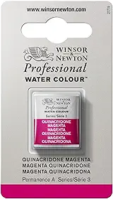 AQUARELA W&N PROF PASTILHA QUINACRIDONE MAGENTA 0101545
