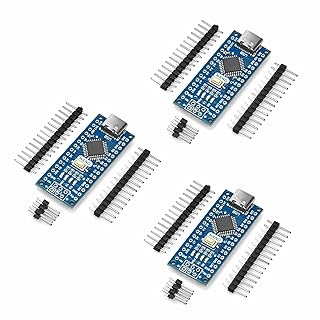 OSOYOO 3pcs LGT Nano for Arduino Nano Compatible with ATmega328p Chip Nano Board with USB-C Interface