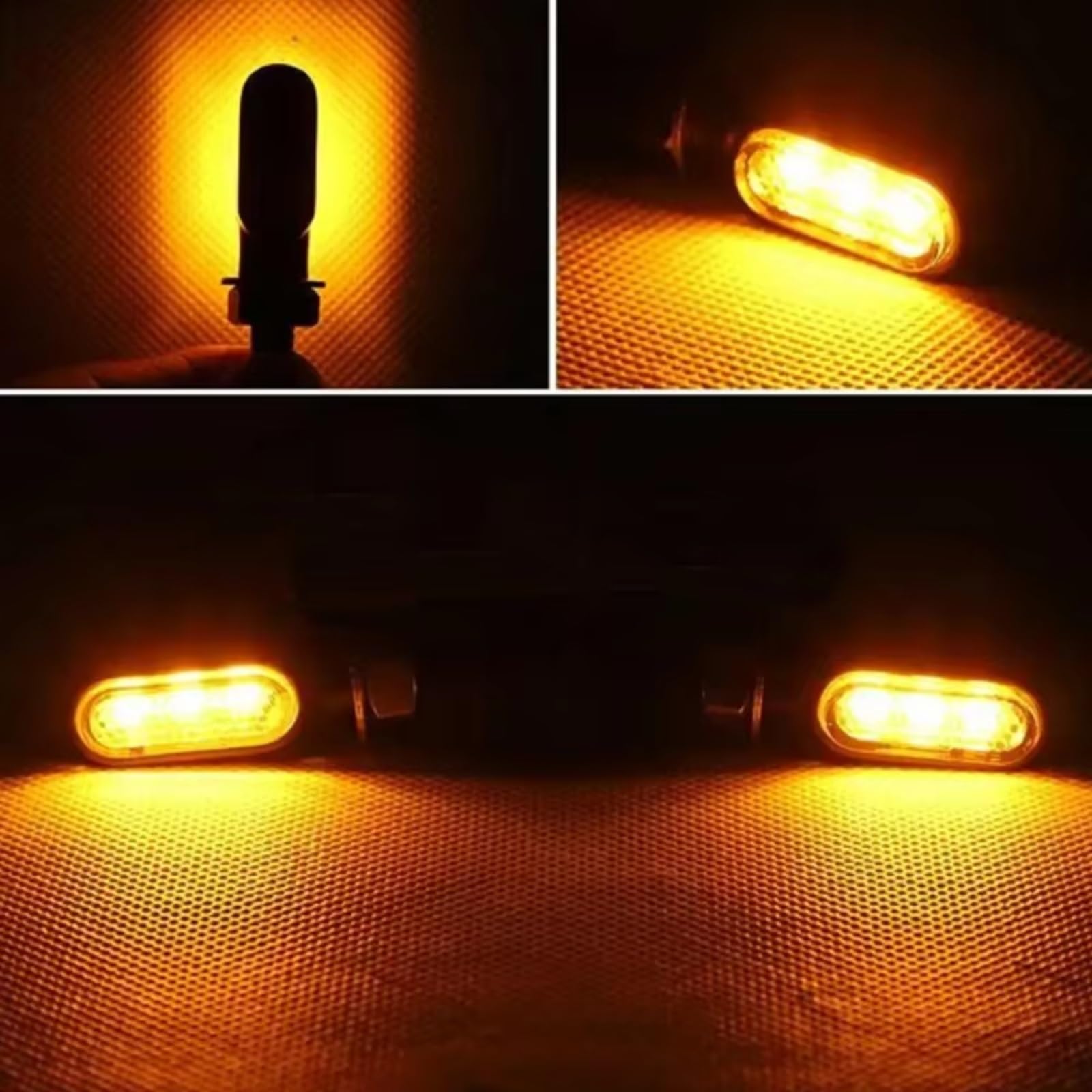 Intermitentes Luz Intermitente Para Motocicleta E24 12 V 8 Mm Universal Para Intermitentes Laterales De Motocicleta