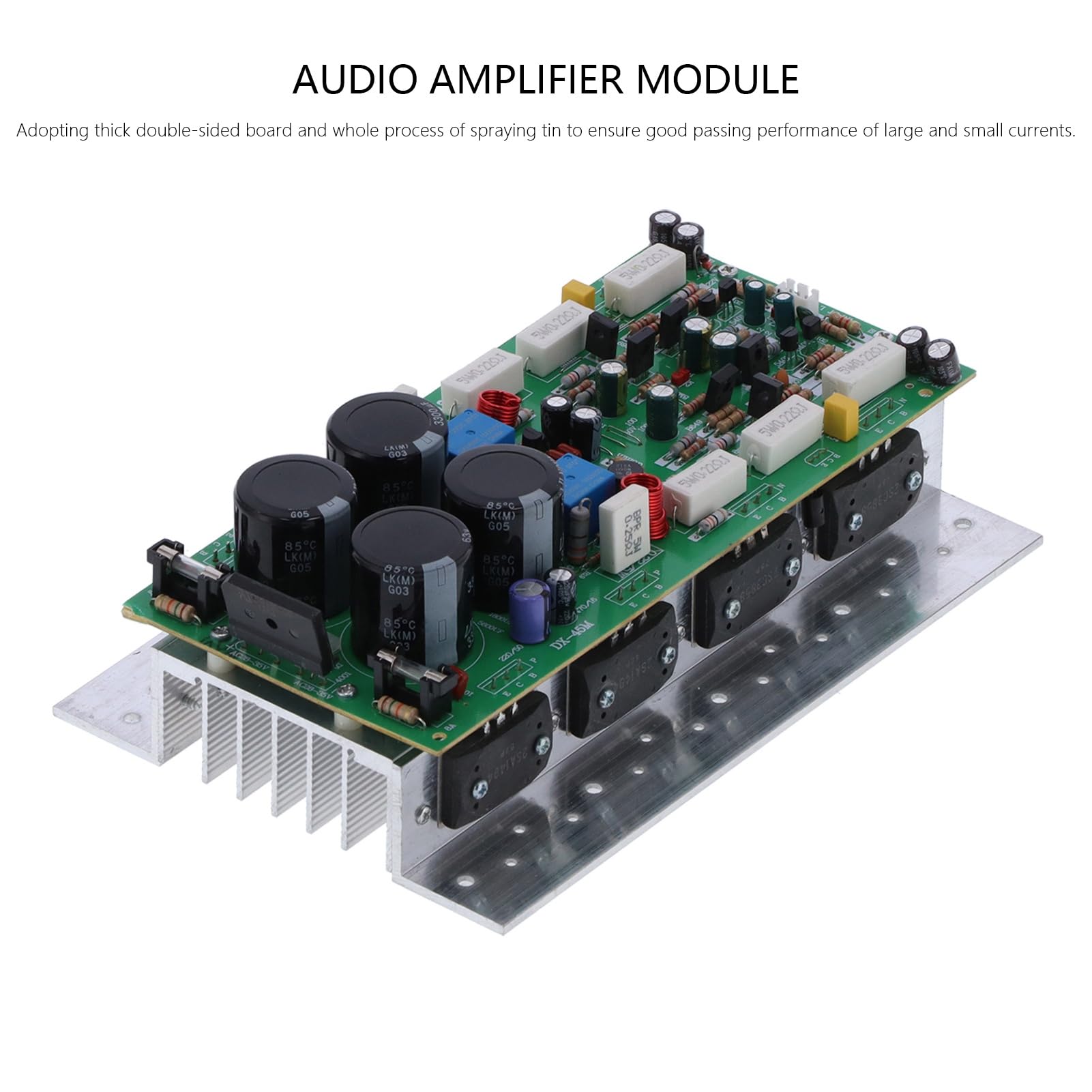 Mini Modulo Amplificatore Audio Ad Alta Potenza a Doppio Canale per Uso Domestico e in Studio, Circuito Stampato Durevole, Prestazioni Efficienti