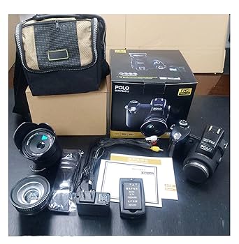 Amazon | 動画撮影用カメラ ビデオカメラ4Kカムコーダー ポロ