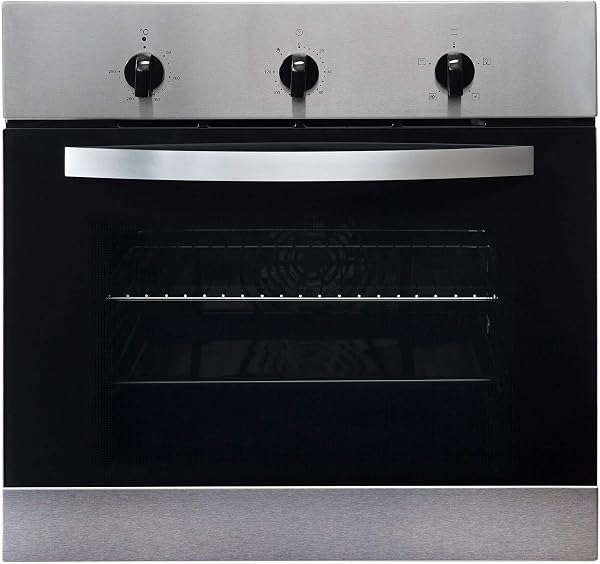 SIA 60cm Stainless Steel Single Fan Oven, 4 Zone Induction Hob And Cooker Hood - 2