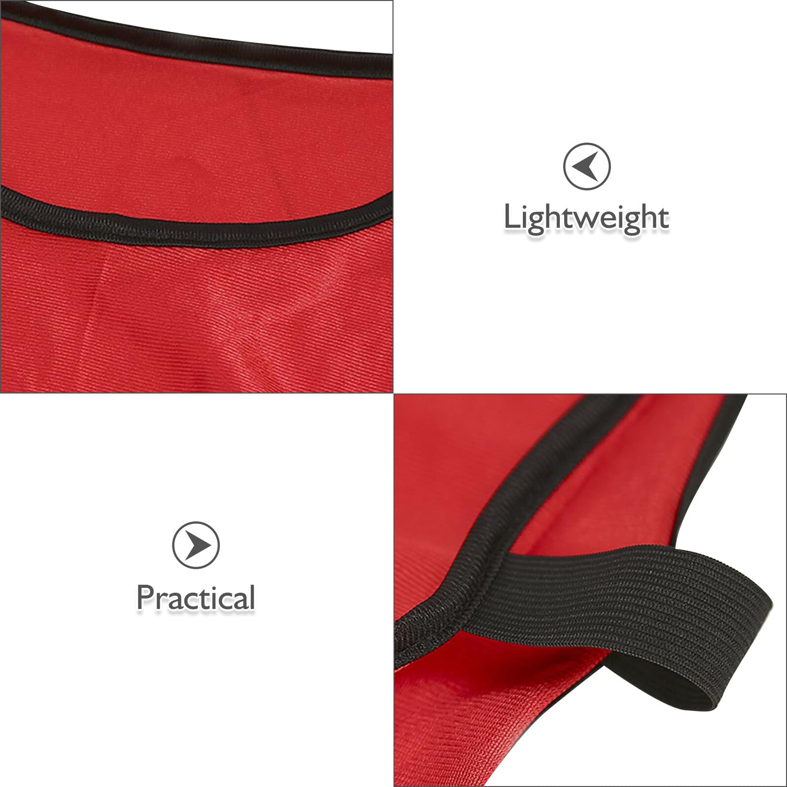 GANAZONO Kinderweste 12 Stück Trainingsleibchen aus Polyester, Mesh