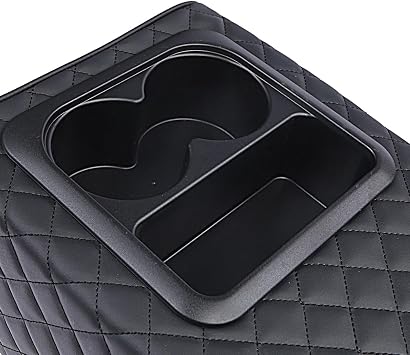 Rear Seat Armrest Console Compartment, Car Interior Storage - for the Back Seat of Trucks, Suitable for SUV Saloon and Others