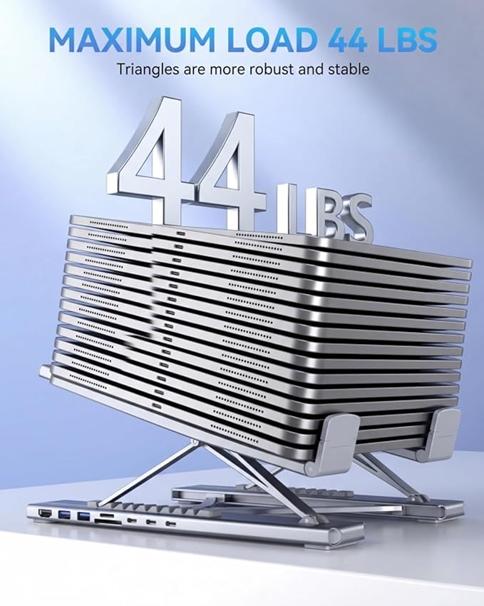 Hub USB-C 8 en 1, Docking Station Portátil con HDMI 4K, 2 USB 3.0, PD 100W miniatura 6